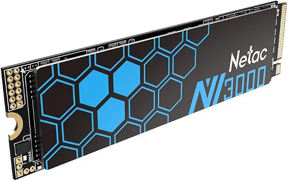 Netac 2TB NVMe SSD PCIe 3.0 M.2 2280mm Internal Solid State Drive up to 3100MB/S High Performance for PC Notebook, NV3000