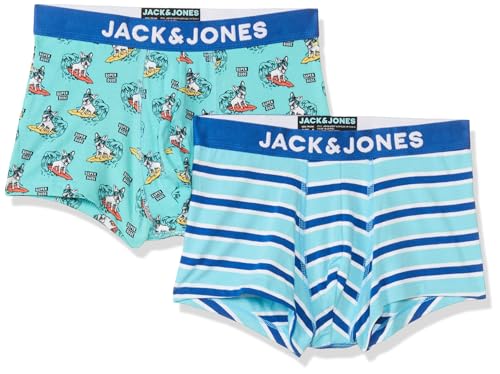 Image of JACK & JONES Men's Cotton Classic Regular Printed Trunks