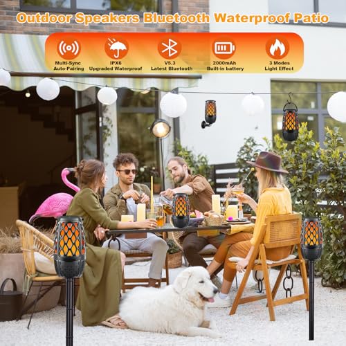 Altavoces Bluetooth con luces: 30% de descuento, ahora $69.99