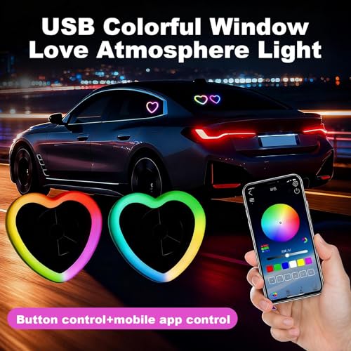 Luces para el interior del coche de bajo consumo e iluminación interior para coche con USB 2