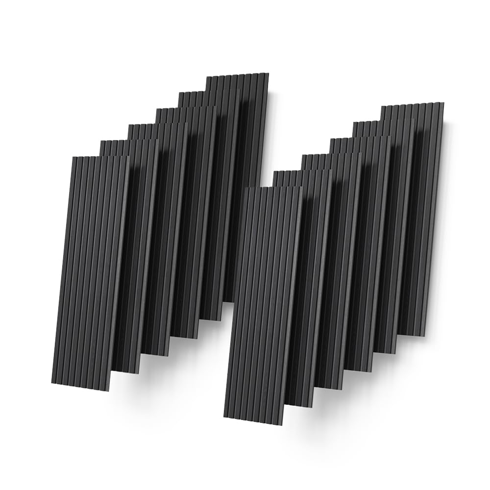 Livinity Paneles murales Grivola, Negro