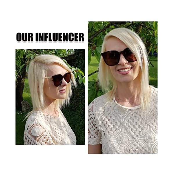 DUCO Retro Round Sunglasses for Women Vintage Polarized Mirrored Sun Glasses Lightweight Metal Frame UV400 Protection W016, 06-tortoise Brown, common - Image 3