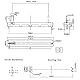 Schiebepotentiometer, Duales lineares Schiebepotentiometer, Gerade Schiebepotentiometer Mixer Fader, 5 Stück Schiebepotentiometer B10K Doppelkanal gerader Schiebemischer Fader für mehrere Zwecke