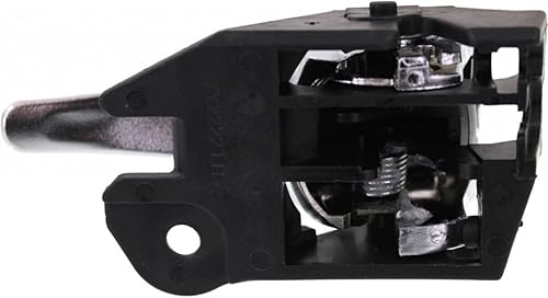 Miniatura 2 de Para Toyota Corolla 2009 10 11 12 2013 Manija de puerta interior delantera o trasera, lado del conductor palanca cromada  Con botón de bloqueo de