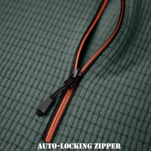 Men's 1/4 Zip Micro-fleece Pullover, Outdoor Casual Sweatshirt Golf Quarter Zip for Fall, Winter4