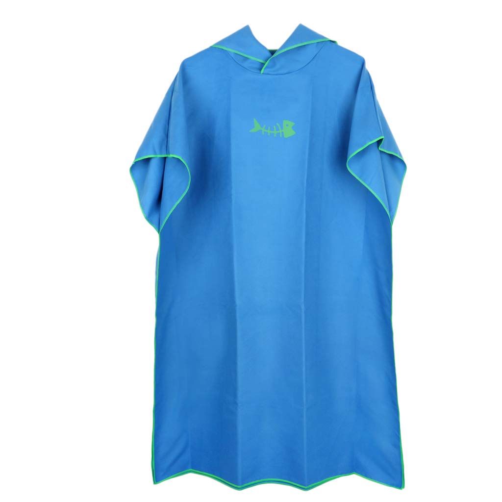 Unisex Plaża Kąpiel Surf Ponczo Szlafrok Z Kapturem Kombinezon Ręcznik Czerwony