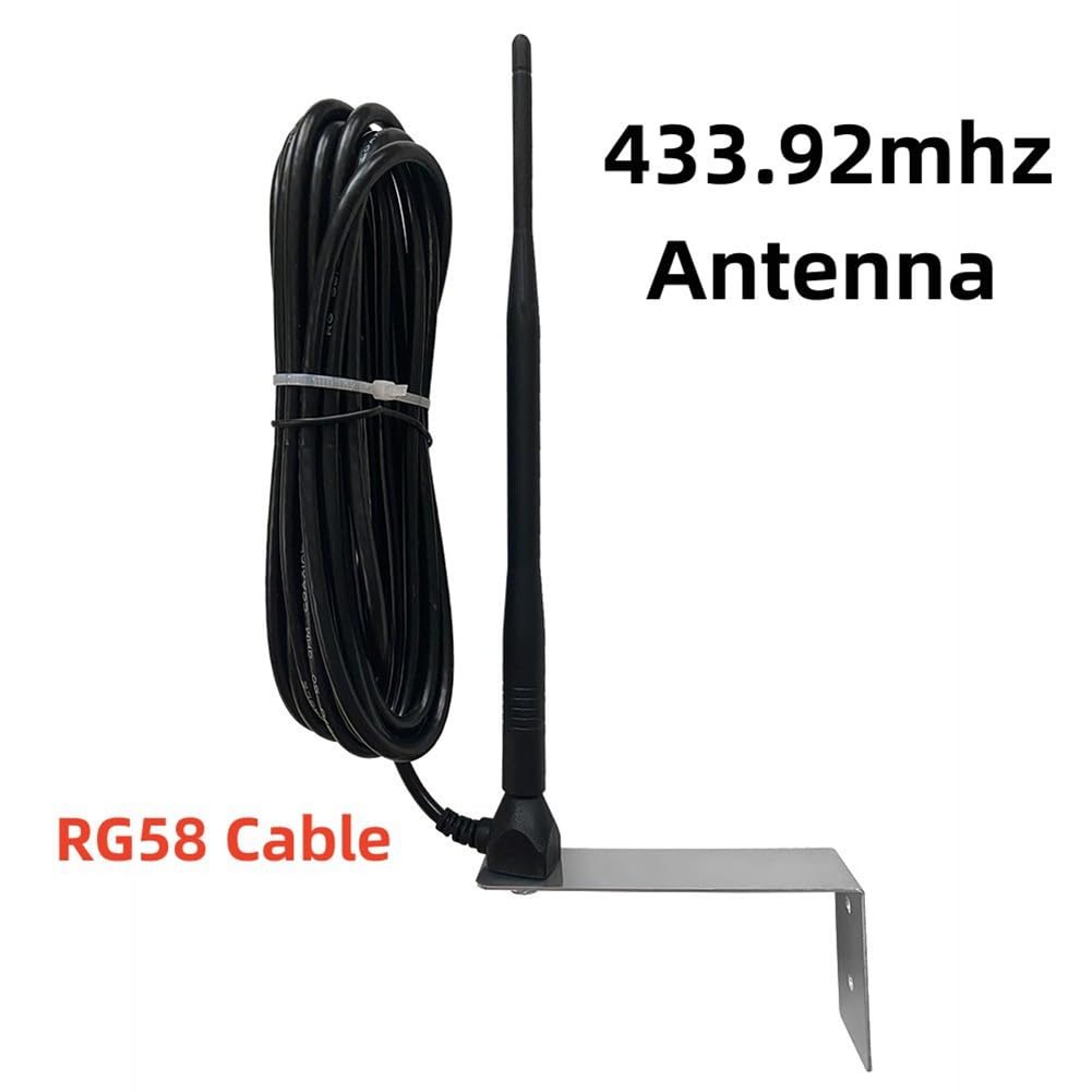 Pour les Appareils Électroménagers, L'Antenne Externe de Porte de Garage. pour la Télécommande de Garage 433,92 MHz, Antenne de Signal 433 MHz