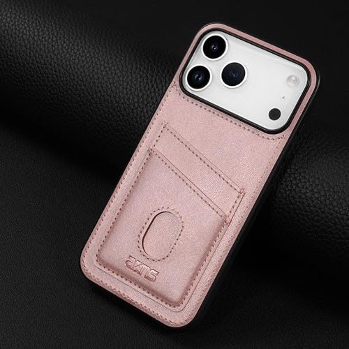 Étui iPhone 14 cuir rose portefeuille contre les chutes avec sa coque rigide slim