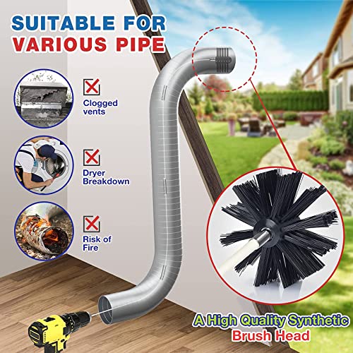 Spazzola Pulizia Camino, 150mm Diametro Spazzole