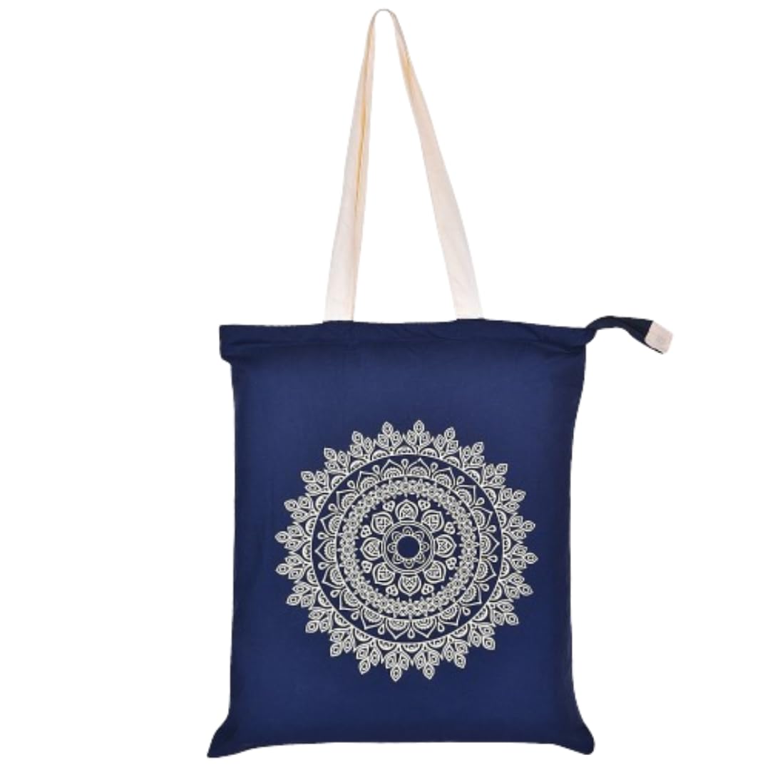 Dcluttr Designer Cotton Tote Bag with zipper closure – Pack of 1, Sustainable and Trendy Carryall | Ideal for Shopping, Travel, and More | Eco-Friendly, Stylish, and Reusable shopping tote bag (B0D9DPPG66) Amazon Price History, Amazon Price Tracker