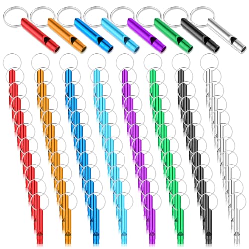 Sifflets d'urgence avec porte-clés pour vos sorties camping et randonnée