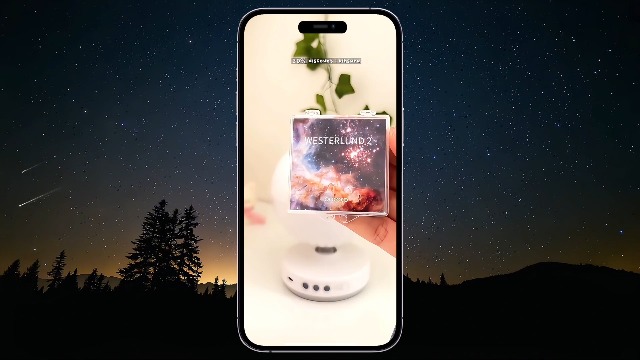 Image of POCOCO Galaxy Star Projector, Rechargeable, with 5K Discs, 2 Megapixel Lens