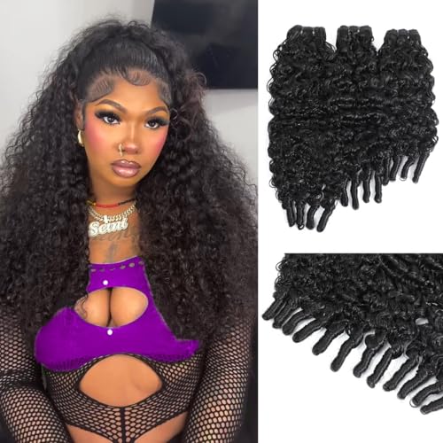 Burmese Curly Bundles 15A Raw Real Human Hair