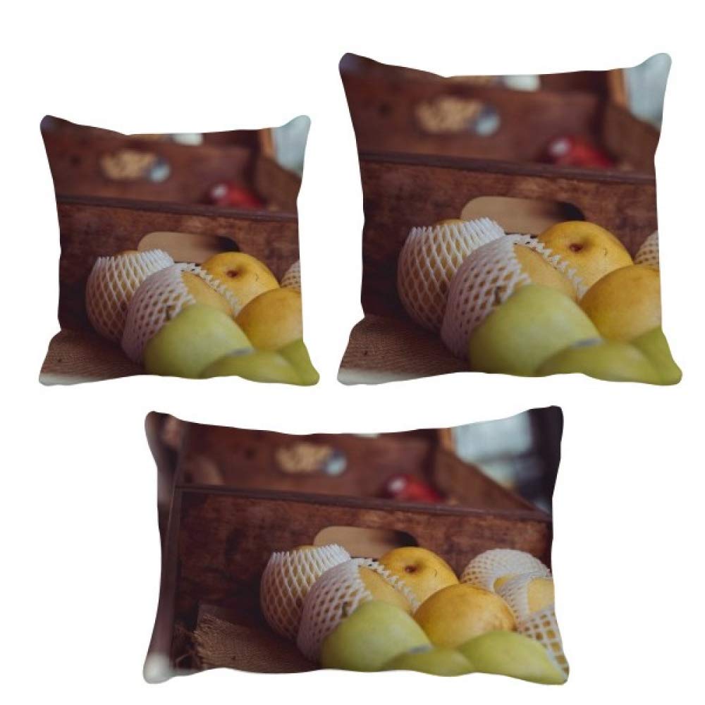 Housse de coussin aux fruits frais DIYthinker déco salon
