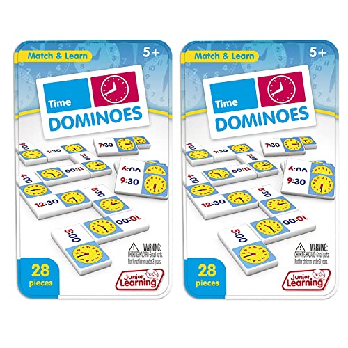 Junior Learning Time Dominoes, 2/Bundle
