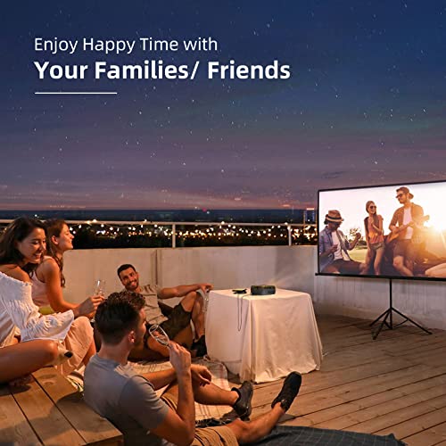 Mini WiFi Projector, iTJQ Projector 1080P Supported, Portable Projector for Outdoor Movies, Phone Projector Compatible with iOS/Android, Laptop, PS4, TV Stick, HDMI/USB Mini WiFi Projector, iTJQ Projector 1080P Supported, Portable Projector for Outdoor Movies, Phone Projector Compatible with iOS/Android, Laptop, PS4, TV Stick, HDMI/USB