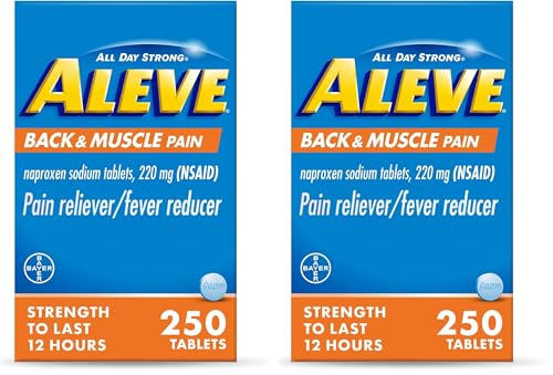 Aleve Back & Muscle 250 Count Pack