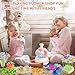Fabric Flower Bouquets Toys, Craft Kits Toys for Kids, DIY Flower Market Toy, Build Flowers Bouquet, Arts & Crafts for 4 5 6 7 8 Year Toddler Girl, Creative Play Preschool Education Activity Gifts