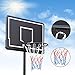 Basketball Hoop Rim with 2 Basketball Nets, Diameter of 45cm Bold Hollow Basketball Stand, Suitable for Indoor and Outdoor Sports and Fitness