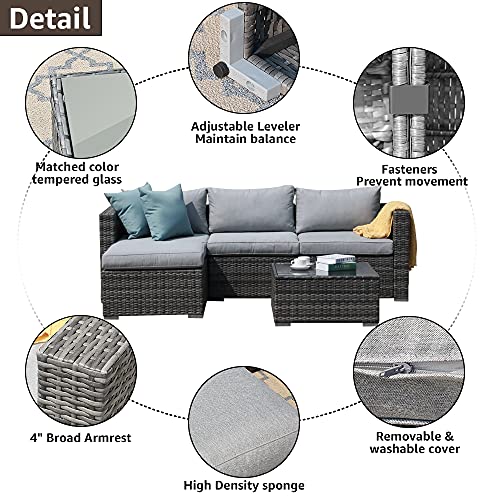 Patiorama 5 Piece Outdoor Patio Furniture Set thumb #2