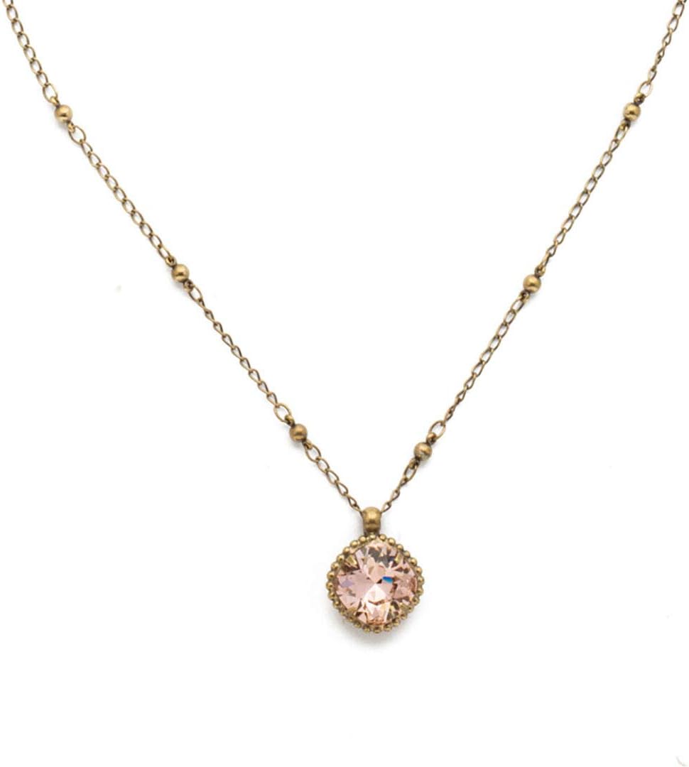 SorrelliEssentials Cushion-Cut Solitaire Pendant Necklace