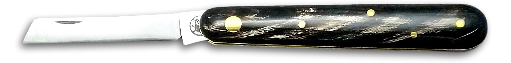 DUE BUOI COLTELLO DA INNESTO 226C - LAMA IN ACCIAIO AD ALTO TENORE DI CARBONIO