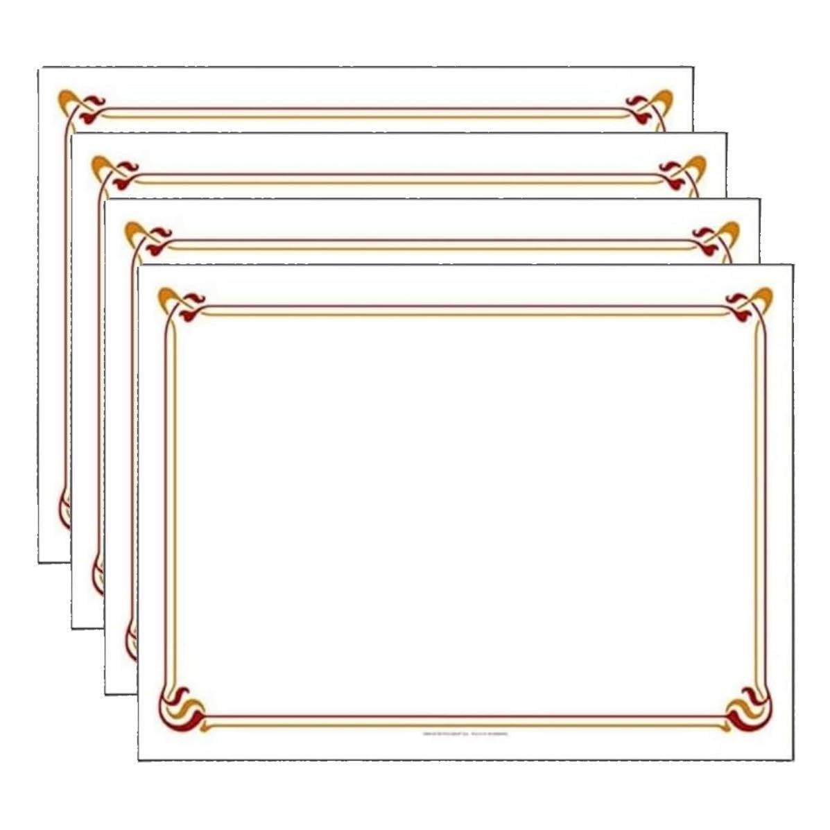 500 Unidades - 106.19 Manteles Individuales de Papel Maxim, 48 G/M2, 31 x 43 cm, Blanco (Paquete de 4)