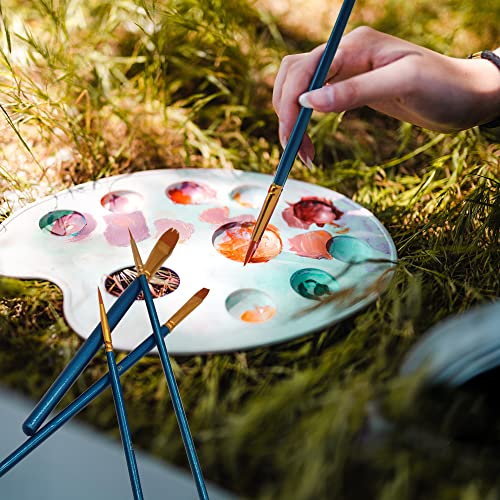 Sdanart Paint Brushes For Acrylic Painting，10Pcs Paint Brushes Set,Acrylic Paint Brushes,Face Paint Brushes,Artist Paint Brushes,Craft Paint Brushes,Thin Paint Brushes,Art Brushes,Paint Brushes #TOP6