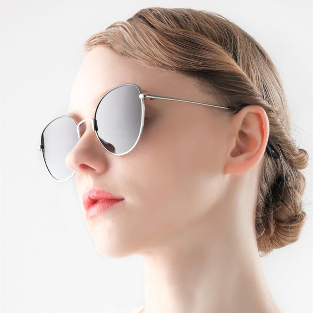 Gafas de sol polarizadas de lujo estilo vintage para mujer, ideales para conducir, protección UV400.