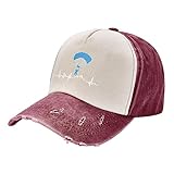 La casquette de baseball est fabriquée en polyester, doux, confortable et respirant à porter toute la journée. Fermeture à sangle réglable pour chapeau, taille unique pour la plupart des tailles de tête.