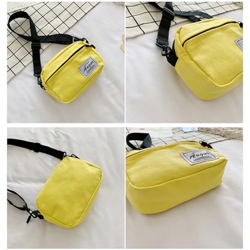 Bolso cruzado para mujer, mini tote cuadrado ligero miniatura 5