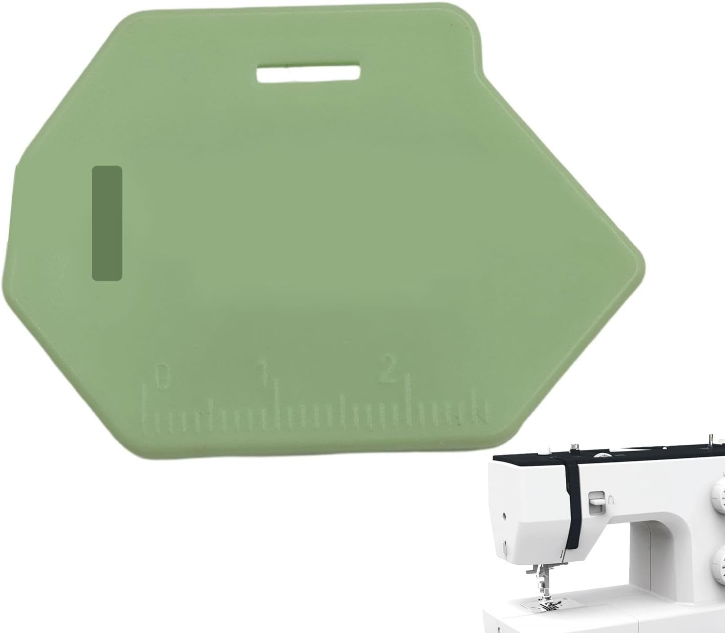 Magnetic Seam Guide Clip Hemmer Guide with Scale