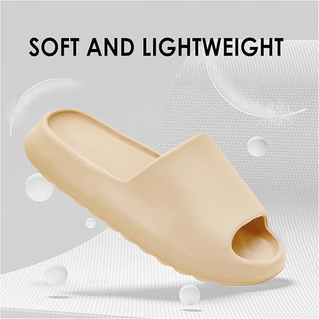 Hsttgsr Pillow Slippers for Women and Men, EVA Anti-Slip, Super Soft, Quick-Drying Comfort Cloud Slides for Showers, Lightweight Spa Massage Summer Sandals for Adults, Indoor and Outdoor - Image 6
