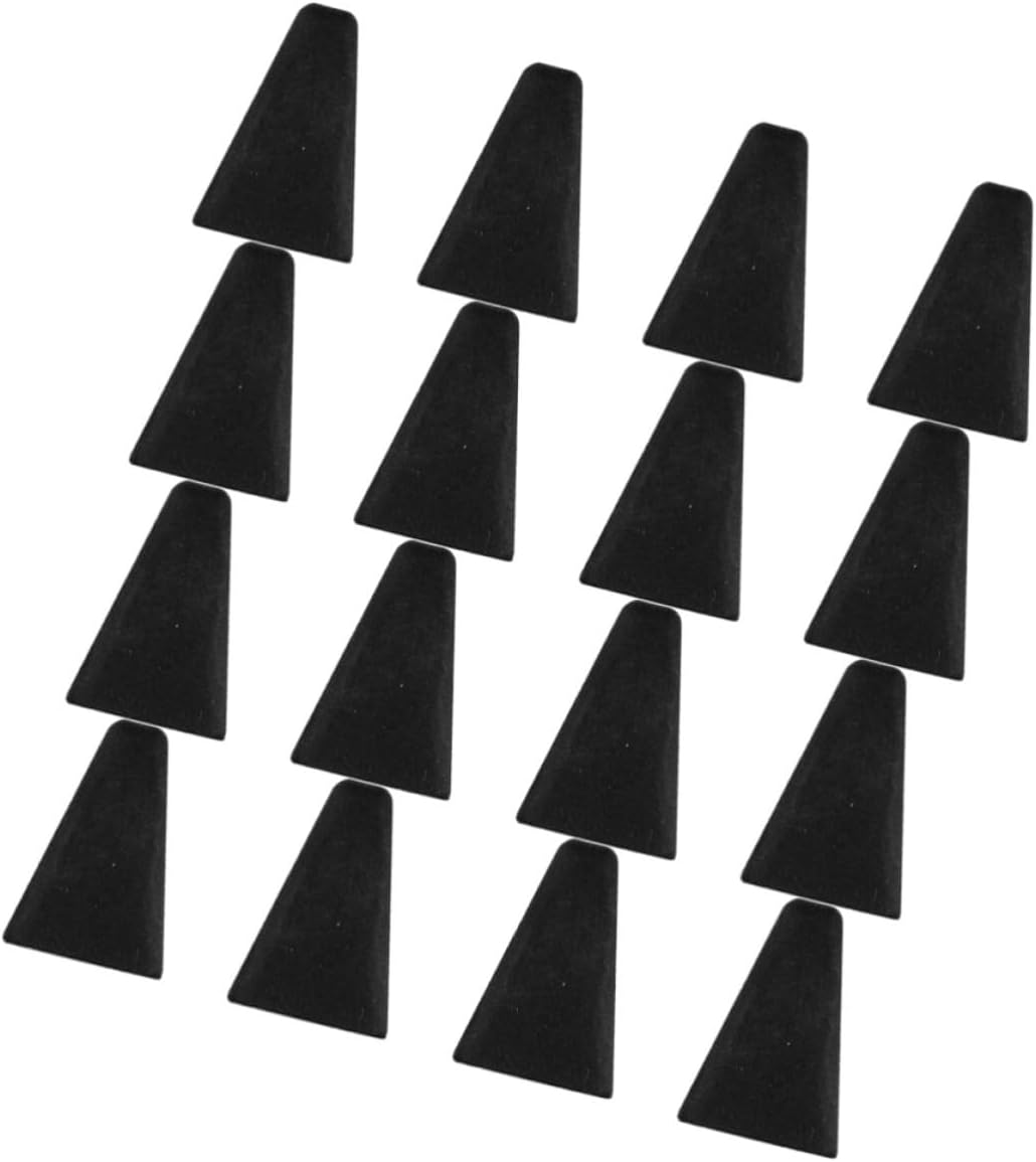 Toddmomy 16pcs Air Fryer Bumpers Protector Silicone Feet for Dehydrator Rack Sturdy Silicone Material Dishwasher Safe Accessories for Kitchen Racks