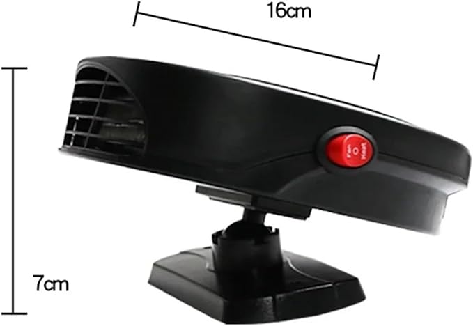 Calefactor Eléctrico Portátil para Auto 12V 500W con Ventilador miniatura 3