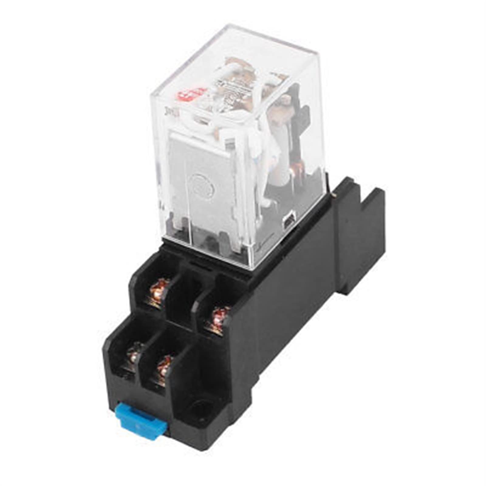 Relais de puissance JQX-13FL AC 36V rail DIN 35mm avec prise 8 bornes