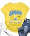 Christian Shirt for Women Jesus God is Good All The Time T-Shirt Bible Verse Inspirational Tee Tops