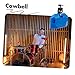 CORHAD Drum Kit Tambourine Cowbell for Drum Musical Cowbell Supplies Cowbell Percussion Professional Cow Bell Percussion Cowbell Drum Supplies Music Toy Metal Instrument Stainless Steel