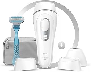 Braun Silk-expert Pro 3 PL3221 IPL with 4 extras Wide Head, Precision Head, Venus Razor, Zip Pouch