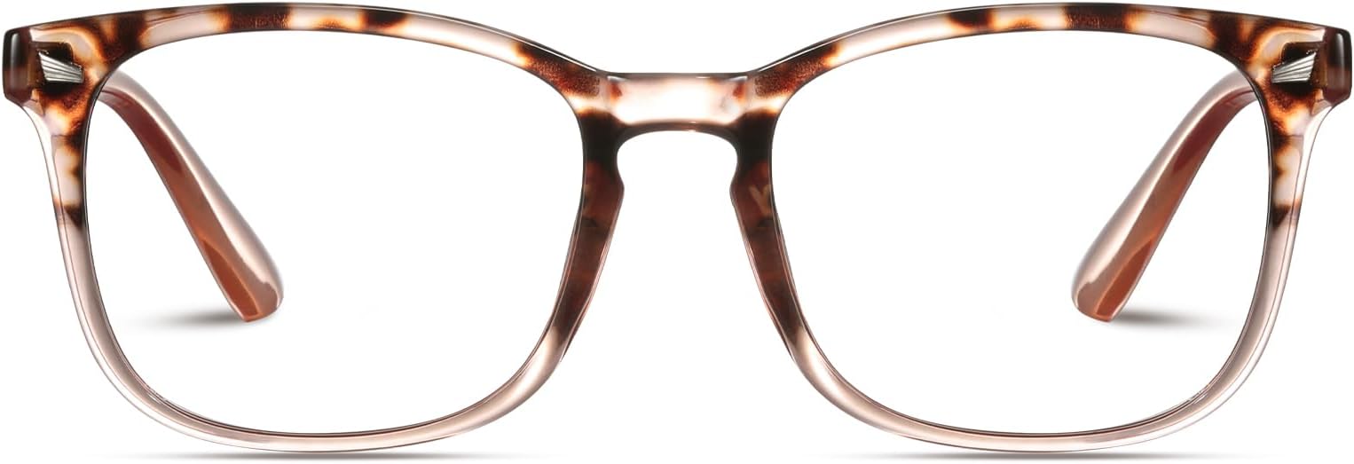 Reading Glasses for Women Men - Anti Glare Blue Light Blocking Glasses,Sturdy Eyeglasses