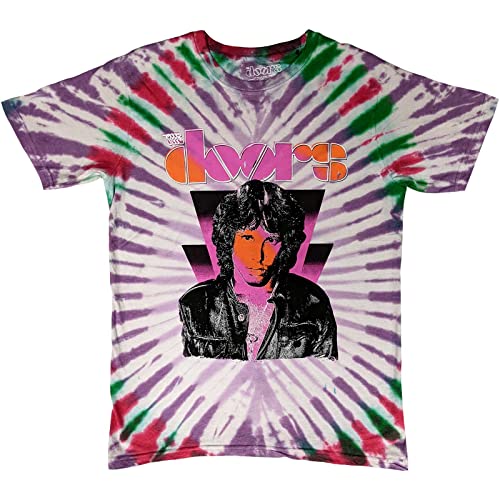 T-Shirt Rock Off The Doors noir pour concert et style vintage décontracté