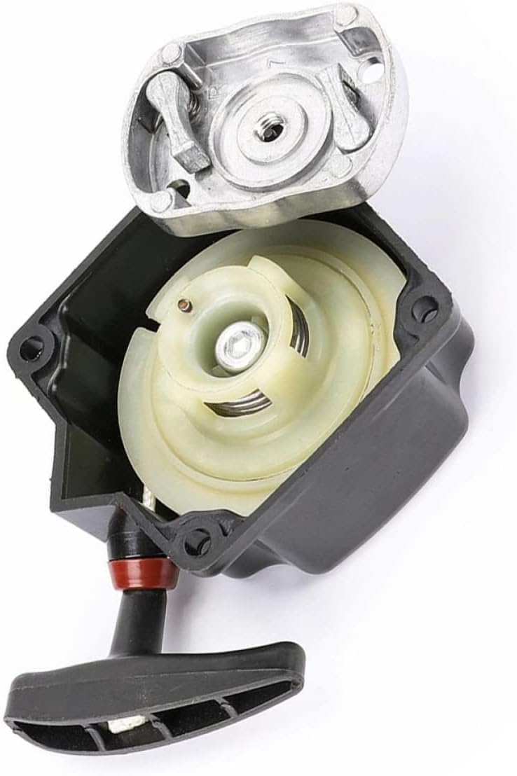 LegendTech-Arrancador de retroceso, arranque y trinquete para desbrozadora de 49 cc 52 cc para varios desbrozadoras cortacésped de 66 mm - 2