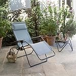 Lafuma Futura Relaxliege Batyline Duo Grau Galet