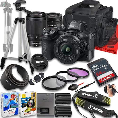 Nikon Z5 Mirrorless Camera 25pc Bundle (Renewed)