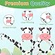 JazRvr 18 Party Brillen Set, Partyanimals Brillen für Kindergeburtstag, Lustige Gastgeschenke für Party Tiermotive, Farm und Dschungel Design