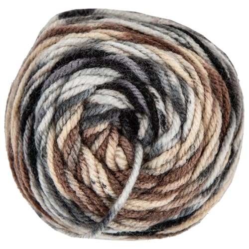 Image of Hobby Lobby Print I Love This Yarn, 520 Naturals Stripe, Set of 2 | 4 Medium Weight, 252 Yards Per Skien, For Crocheting & Knitting