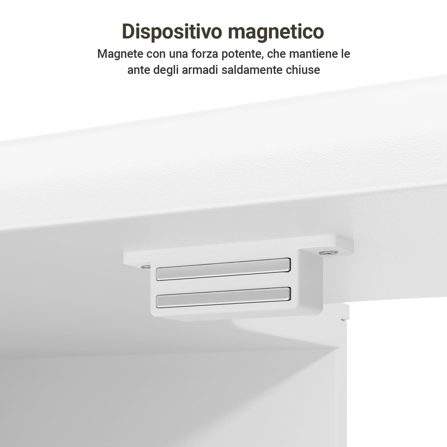 Xbro Armadietto Lavatrice, Mobile Salvaspazio per WC, con Ante e Ripiano Aperto, per Lavanderia e Bagni Piccoli, 65x22x163.5 cm,Bianco | Mobile alto con ante e ripiani aperti, adatto per lavatrice, asciugatrice, WC, 66 x 23 x 170 cm