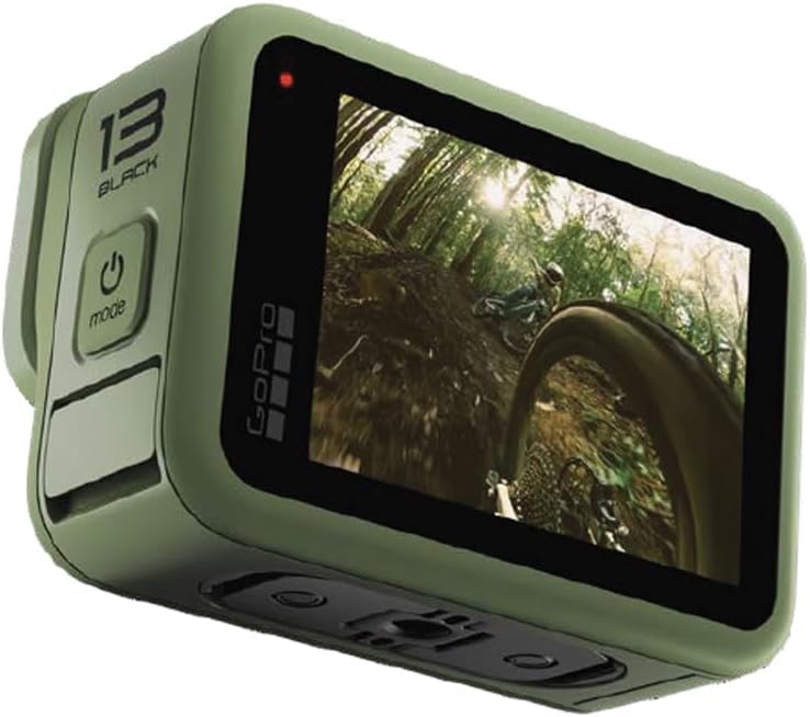 Image of GoPro Limited Edition HERO13 in Forest Green - Ecommerce Packaging | Waterproof Action Camera with 5.3K60 Video, 27MP Photo + Compatability with HB-Series Lenses