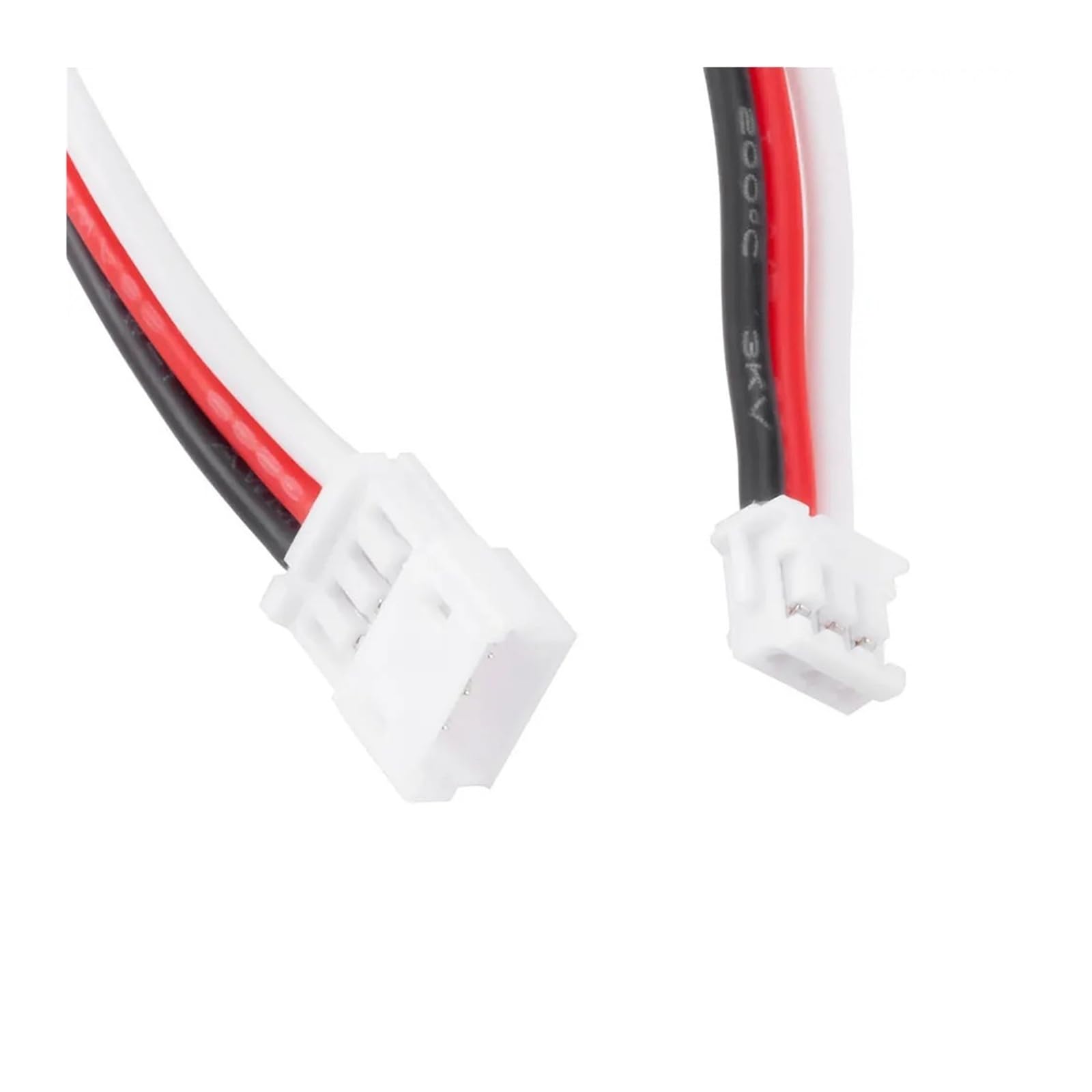 MIBIDAO Magnetic Snap-on JR/ZH1.5 Extension Cable for RC Car Plandeks Lighting Systems (JR Cable)