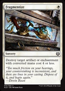 Magic The Gathering - Fragmentize (014264) - Kaladesh - Foil